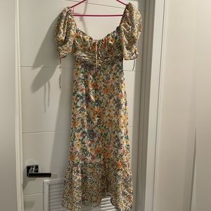 Fun boutique midi sun dress